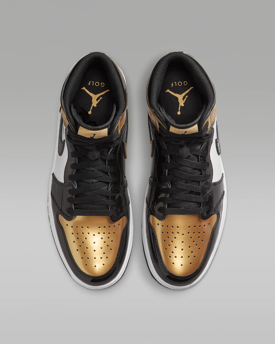 Size 12 - Air Jordan 1 Golf High Gold Toe for sale online | eBay