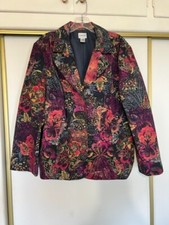 New Without Tags Chico's Multicolor Blazer, Size 3, Fully Lined, Well-Made