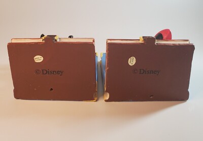 Cute Walt Disney Mickey And Minnie Mouse Bookends Figurine Books