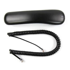 NEW Handset w/ Curly Cord for Cisco 6900 IP Phone Black 6961 6945 6941 6921 6911