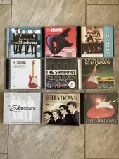 THE SHADOWS - PLATINUM COLLECTION W/DVD/PAL + 8 CDs. LOT. LIKE NEW.