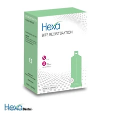 HEXA Bite Registration Fast set 50mL Cartridges + Tips FDA (Choose the quantity)
