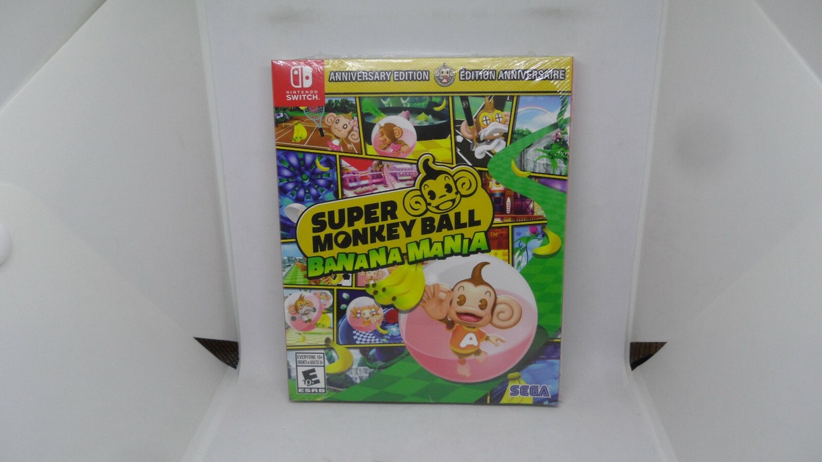 【中古】「未使用品」SUPER MONKEY BALL Super Monkey Ball Banana Mania Anniversary Edition - Nintendo