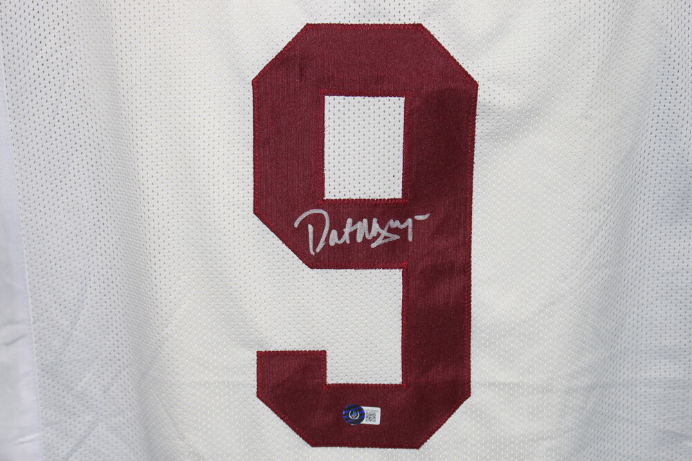 Dat Nguyen Autographed/Signed College Style White XL Jersey