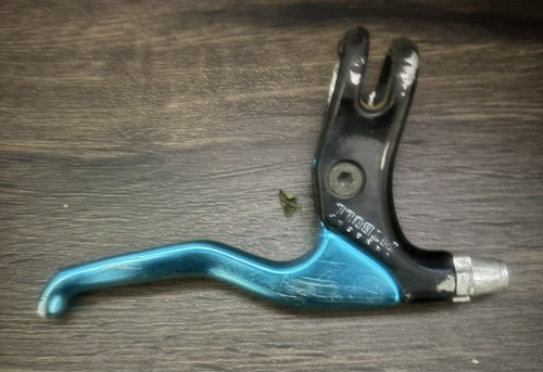 ODYSSEY PITBULL II BRAKE LEVER OLD SCHOOL BMX MID Blue