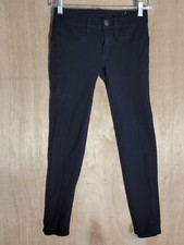 american eagle jeans womens size 00 jegging stretch low rise black
