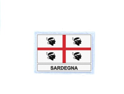 Patche écusson brodé Sardaigne drapeau Sardegna patche hotfix