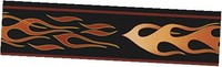 Wallpaper Border Red Yellow Orange Flames On Black With Red Trim Wallpaper Border Red Yellow Orange Flames On Black With Red Trim