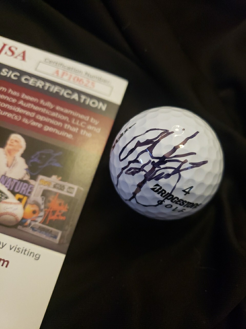 Rickie Fowler Autographed Signed Bridgestone 4 The Players 2015 Logo Golf Ball Masters PGA 