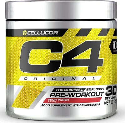 CELLUCOR, C4 ORIGINAL Pre-Workout Geschmäcke 30 Portionen 195-207g SUPER PREIS