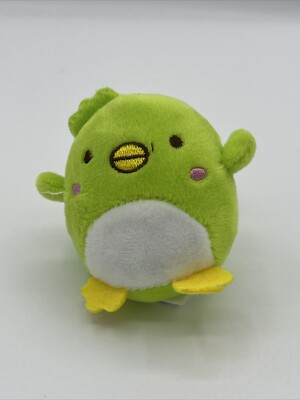 San-X Sumikko Gurashi Small Plush Keychain 2'' Green Penguin 