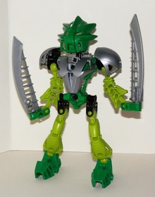 LEGO Bionicle Toa Lewa Nuva #8567 Complete With Manual No Canister 