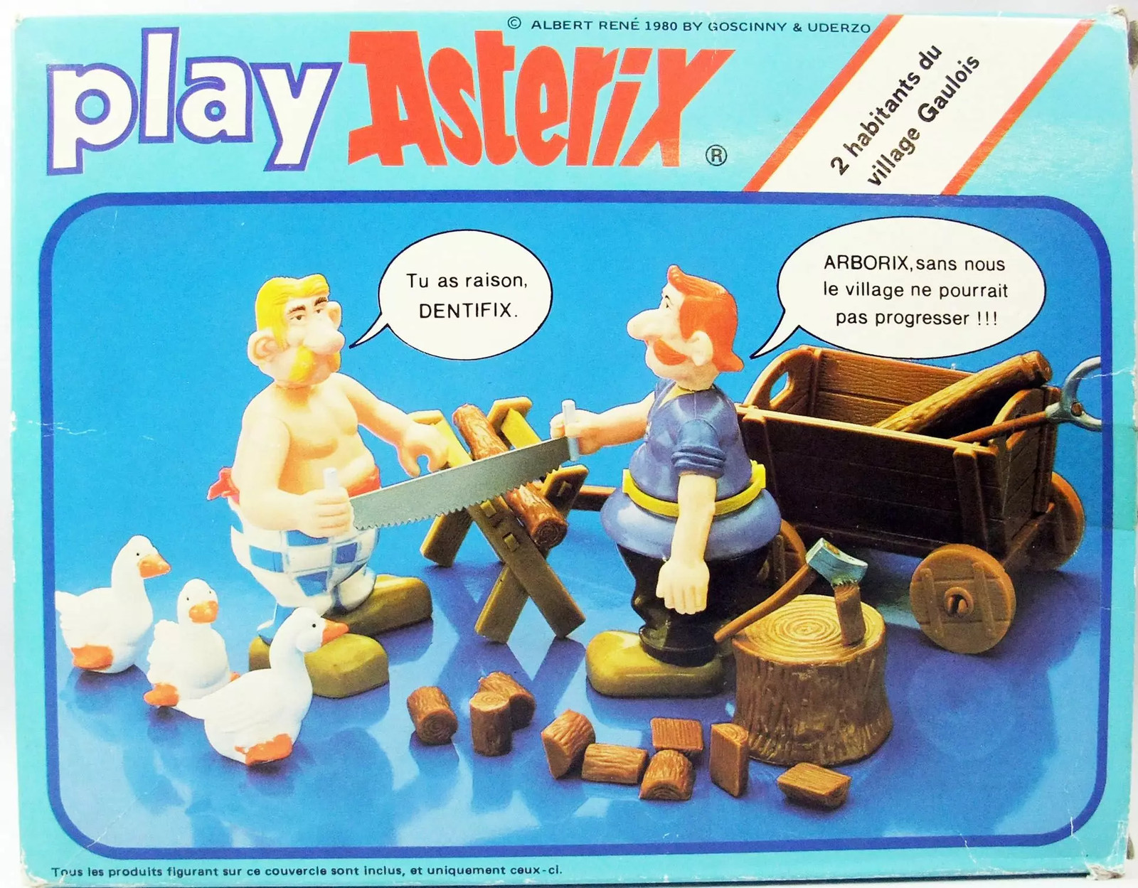 Play Asterix Arborix et Dentifix par CEJI France ref.6238 souvenirs d'enfance
