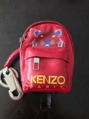 Kenzo Paris Mini Backpack Keychain Red