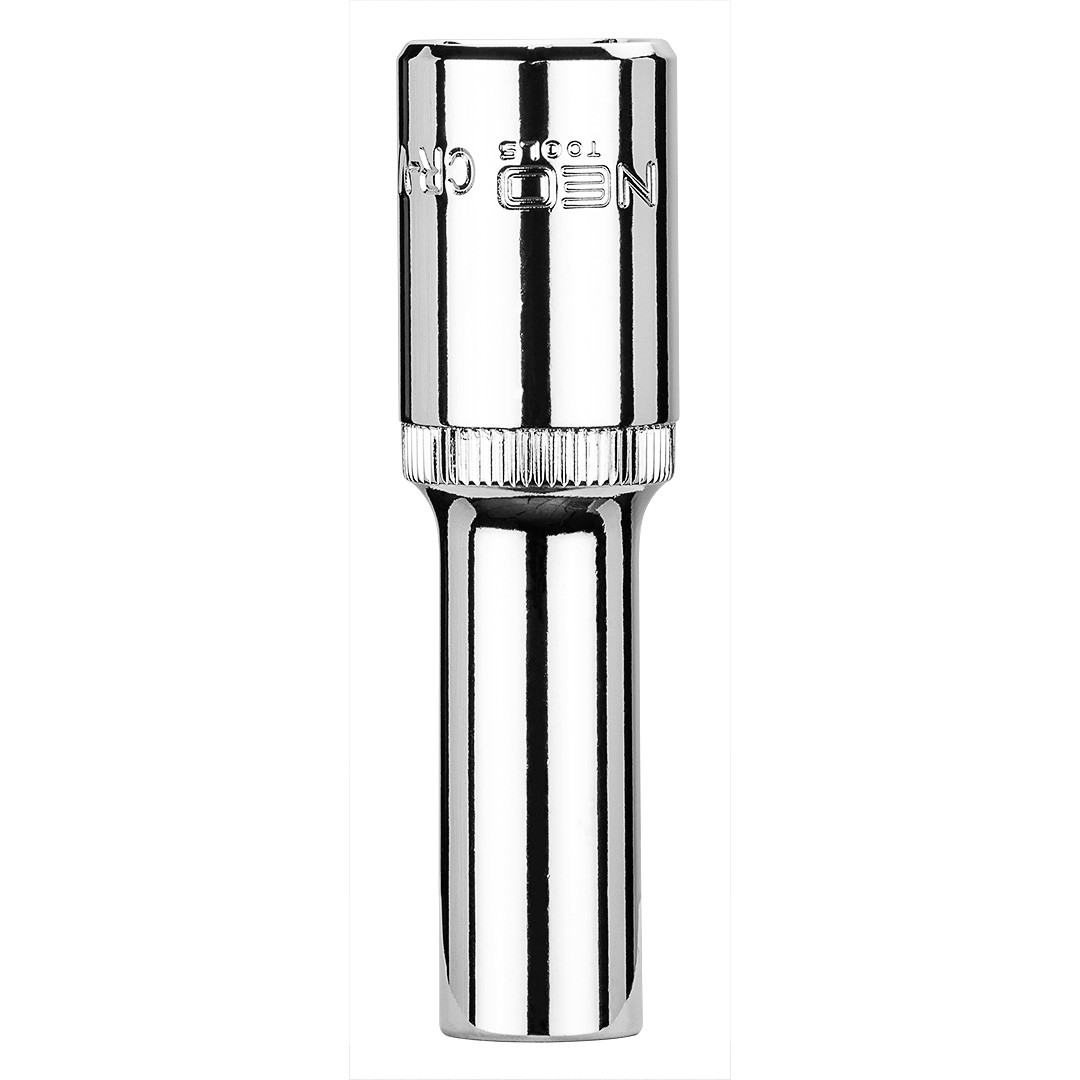 Versilbert 1/2" Stecknuss Crv 6-Kant Lang 10 Mm - Bild 4