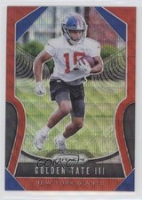 2019 Panini Prizm Red Wave Prizm 33/149 Golden Tate III #56 yj7