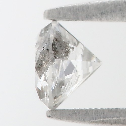 0.52 CT Natural Loose Round Shape Diamond 4.70 MM Salt And Pepper Diamond LQ2005 - Picture 4 of 8