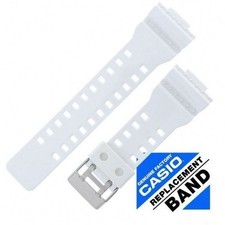 Original Casio G-Shock White Resin Replacement 30mm Band Strap 10366710