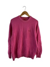 Knit Sweater Thick L Cotton PNK