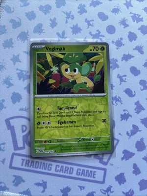 Vegimak 004/182 REVERSE HOLO Paradox Rift Pokemon Karte Deutsch