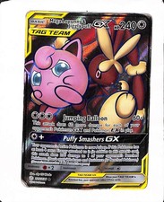 Mega Lopunny & Jigglypuff GX TAG TEAM GX Holo Cosmic Eclipse 225/236 HP on eBay