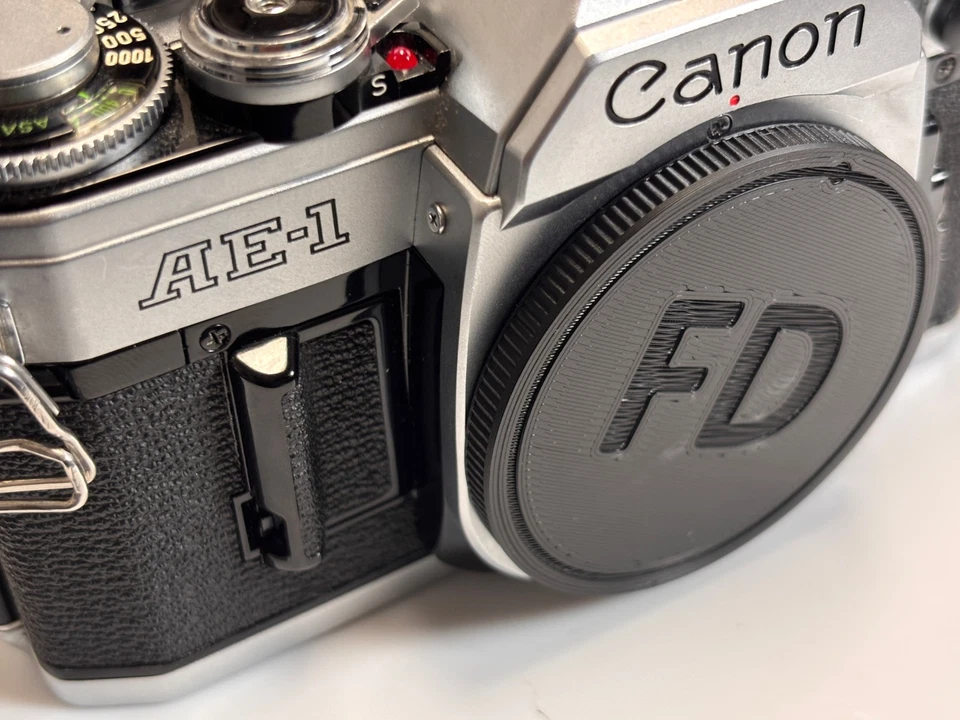 Generic Body Cover Cap for Canon FD  AE-1 program A-1 manual focus cameras - NEW - Image 3 of 4