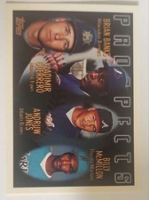 1996 Topps #435 Brian Banks/Vladimir Guerrero/Andruw Jones/Billy McMillon