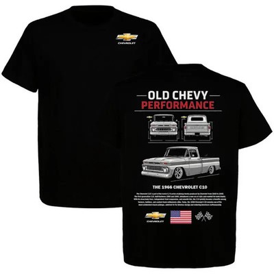 Old Chevy Pro 1966 Chevy C10 T-Shirt, Classic Chevy Truck Graphic Tee