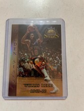 1996 Topps Stars - Golden Seasons Willis Reed #87 Finest Refractor