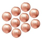 New ListingPaper Lanterns Wedding Party Decorations - 12 in 10 Round 12 Inches Rose Gold