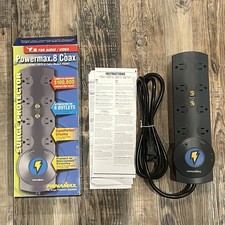 Panamax Powermax 8 Coax Audio-Video Surge Protector PM8C