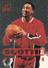 1996 Score Board SCOTTIE PIPPEN card #96 Basketball Greats Chicago Bulls