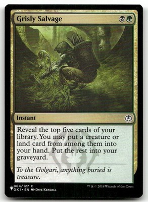 Grisly Salvage #064/127 (NM) List Reprints LIST LIST Magic MTG