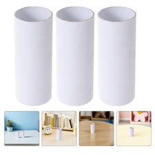 20Pcs Durable White Paper Tubes for Kids Birthday Party Craft Supplies
