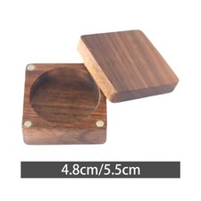 Coin Display Box Coin Storage Dustproof Wooden Gift Box Portable Universal Case