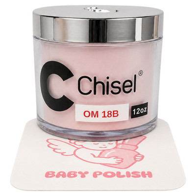 Chisel 2 in 1 Dipping & Acrylic  Powder -  OM18B -  12 oz