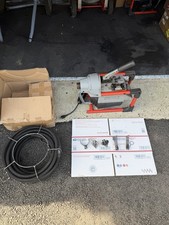 RIDGID K-60SP Sectional Drain Cleaning Machine includes Cable W accessories
