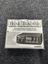 Vintage Uniden Bear Tracker Model BCT-2 Mobile Scanner Scanning Radio Open Box