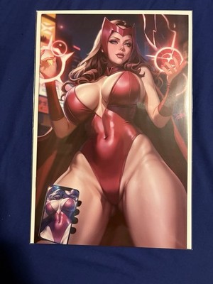 Artist Alley Multiverse Saga Scarlet Witch Virgin Variant 2024 NM