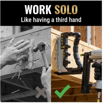 Innovative Joist Hanger Installation Jig - Deck Building Aid