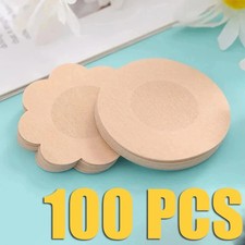 100PC Cloth Nipple Cover Teat Hide Women Disposable Nipple Pasties Breast Patch