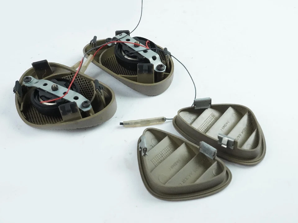 1997-2003 JAGUAR XK8 AC CALENTADOR AIRE ALTAVOZ DESCONGELADOR TABLERO CONJUNTO DE 4 OEM Foto 4 de 4