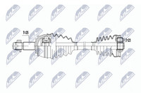 NTY Antriebswelle NPW-FT-091 Passend FüR Fiat Lancia