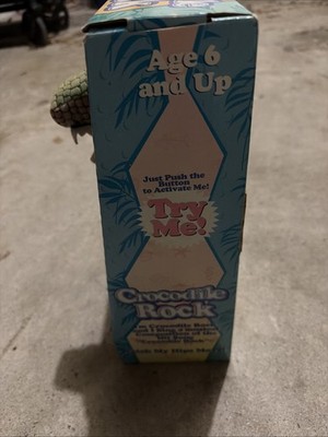 Gemmy I Sing Crocodile Rock 1998 Animated Plush Vintage RARE