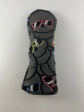 New Swag Golf Rainbow Stacked Skulls 2.0 Shades Hy Hybrid Headcover 920356