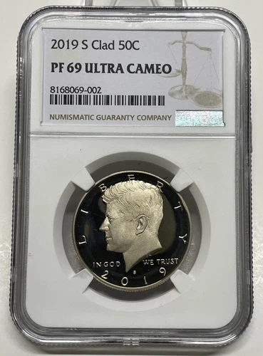 2019-S Kennedy Half Dollar Clad NGC PF 69 Ultra Cameo