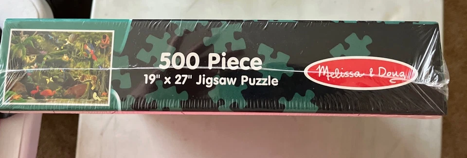 Melissa and Doug Jigsaw Puzzle Brand New Beneath The Canopy 500 Pieces Sealed - Image 3 of 4