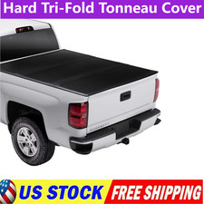 Hard Tri-fold Truck Bed Cover 6.7 Ft Tonneau Cover For 2016-2024 Nissan Titan Hard Tri-fold Truck Bed Cover 6.7 Ft Tonneau Cover For 2016-2024 Nissan Titan