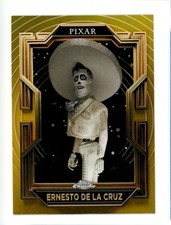 2025 TOPPS CHROME PIXAR #71 ERNESTO DE LA CRUZ, COCO GOLD BASE CARD
