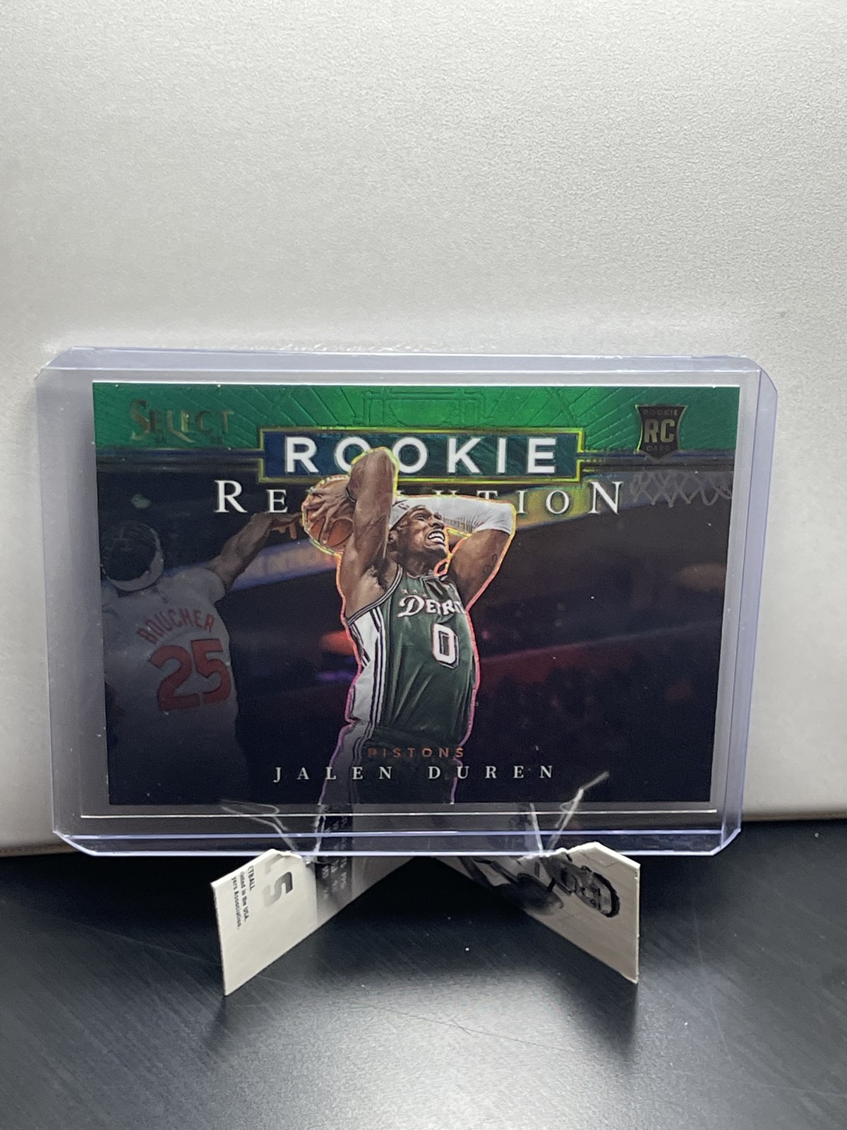 2022-23 Panini Select - Rookie Revolution Jalen Duren #27 Green Prizm (RC)